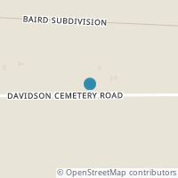Map location of 4366 Davidson Cemetary Rd, Strawn TX 76475