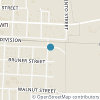 Map location of 223 Oak St, Strawn TX 76475