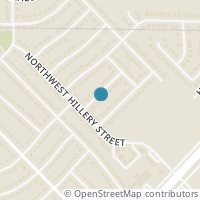 Map location of 220 Moody Street, Burleson, TX 76028
