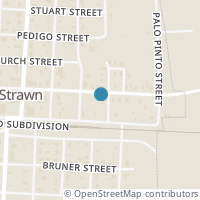 Map location of 318 E Housley St, Strawn TX 76475