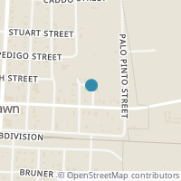Map location of 408 E Church St, Strawn TX 76475