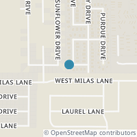 Map location of 2003 Notre Dame Drive, Glenn Heights, TX 75154
