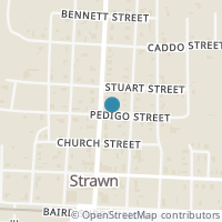 Map location of 406 Central Ave, Strawn TX 76475