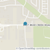 Map location of 306 Greenhill Street, Glenn Heights, TX 75154