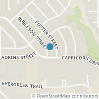 Map location of 1326 Burleson Street, Cedar Hill, TX 75104
