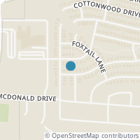Map location of 1232 Switchgrass Lane, Crowley, TX 76036