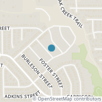 Map location of 511 Tunnel Street, Cedar Hill, TX 75104