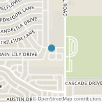 Map location of 1308 Bluebonnet Drive, DeSoto, TX 75115