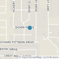 Map location of 1108 Dover Place, DeSoto, TX 75115