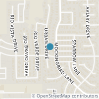 Map location of 1120 Urban Dr, Desoto TX 75115