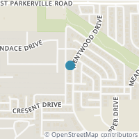 Map location of 1025 Wentwood Drive, DeSoto, TX 75115