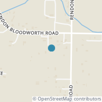 Map location of 5800 Rendon Bloodworth Road, Fort Worth, TX 76140