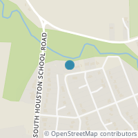 Map location of 233 Creekwood Drive, Lancaster, TX 75146