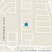 Map location of 12113 Treeline Drive, Fort Worth, TX 76036