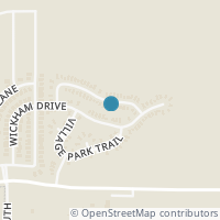 Map location of 1824 Vineridge Lane, Burleson, TX 76028