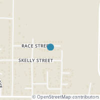 Map location of 615 Race Street, Crowley, TX 76036