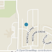 Map location of 11920 Hassop Lane, Burleson, TX 76028