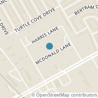 Map location of 2094 Mcdonald Lane, Mansfield, TX 76063