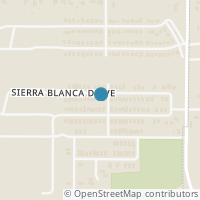 Map location of 1236 Sierra Blanca Drive, Fort Worth, TX 76028