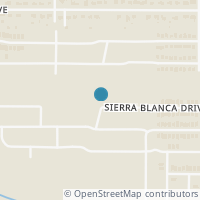 Map location of 1025 Sierra Blanca Drive, Fort Worth, TX 76028