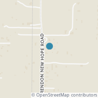 Map location of 6285 Rendon New Hope Road, Fort Worth, TX 76140