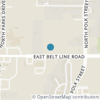Map location of 715 E Belt Line Road, DeSoto, TX 75115