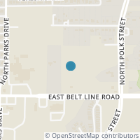 Map location of 715 E Belt Line Rd, Desoto TX 75115