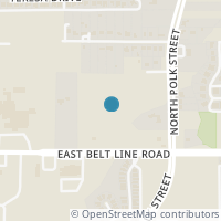 Map location of 725 E Belt Line Road, DeSoto, TX 75115