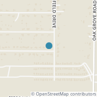 Map location of 1217 Crockett Drive, Fort Worth, TX 76028