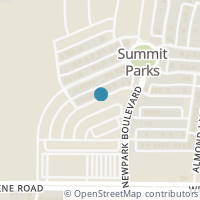 Map location of 532 Shasta Street, DeSoto, TX 75115