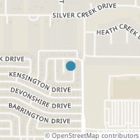 Map location of 1104 Lexington Circle, DeSoto, TX 75115