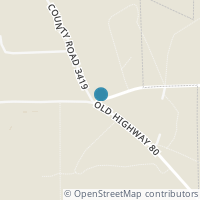 Map location of 0002 CR 3400, Hawkins, TX 75765