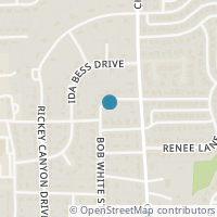 Map location of 504 Bob White Street, DeSoto, TX 75115