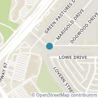 Map location of 420 Springtime Drive, Cedar Hill, TX 75104
