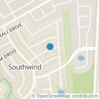 Map location of 800 Cliffmere Drive, Arlington, TX 76002