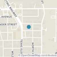 Map location of 119 E Hammond Street, Lancaster, TX 75146