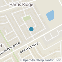Map location of 801 Lazy Bayou Drive, Arlington, TX 76002