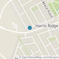 Map location of 696 Harris Ridge Drive, Arlington, TX 76002