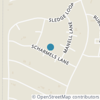 Map location of 8150 Scharmel Lane, Fort Worth, TX 76126