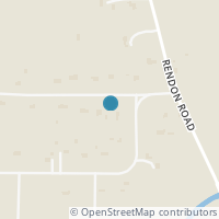 Map location of 5516 Whispering Oaks Ln, Fort Worth TX 76140