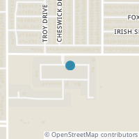 Map location of 4221 Glen Abbey Drive, Fort Worth, TX 76036