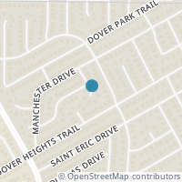Map location of 10903 Rochelle Court, Grand Prairie, TX 76065