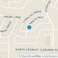 Map location of 9217 Abaco Way, Fort Worth, TX 76123