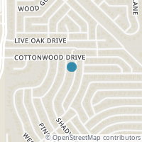 Map location of 1140 Shadywood Lane, DeSoto, TX 75115