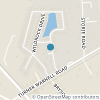 Map location of 4401 Holly Hock Court, Arlington, TX 76001