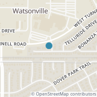 Map location of 8204 SILVERTON Drive, Arlington, TX 76001