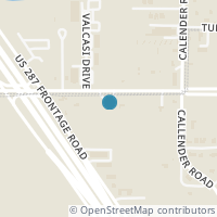 Map location of 750 W Turner Warnell Road, Arlington, TX 76001