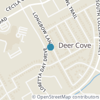 Map location of 7710 Longbow Lane, Arlington, TX 76002