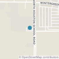 Map location of 2401 N Houston School Road, Lancaster, TX 75134