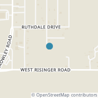 Map location of 9601 Prairieview Drive, Fort Worth, TX 76134